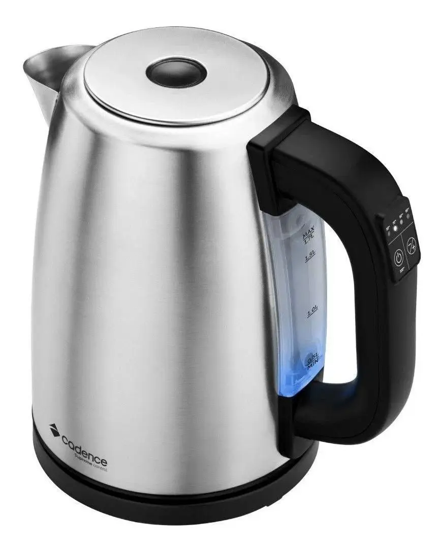 Chaleira elétrica Cadence Supreme Control CEL505 inox