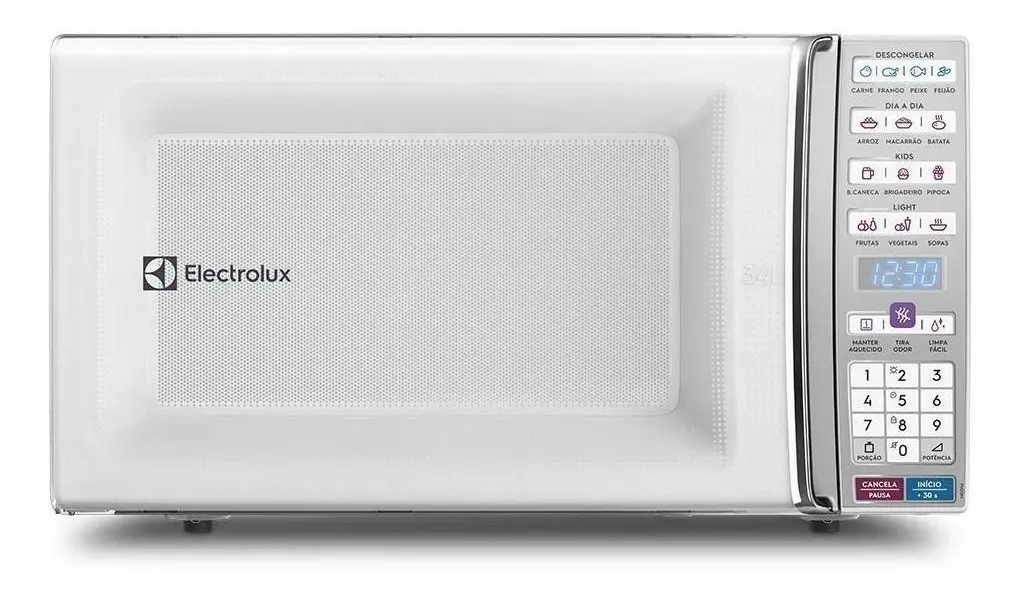 Micro-ondas Electrolux MEO44 branco 34 litros
