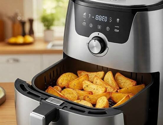 Air fryer assando batatas — comparativo das melhores air fryers 2026
