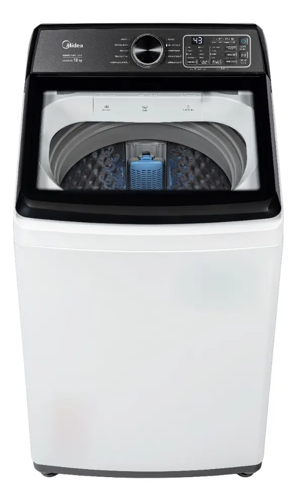 Máquina de Lavar Midea Wave Impeller 12kg Branca